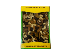 Мікс горіхів  та сухофруктів асорті 250 гр