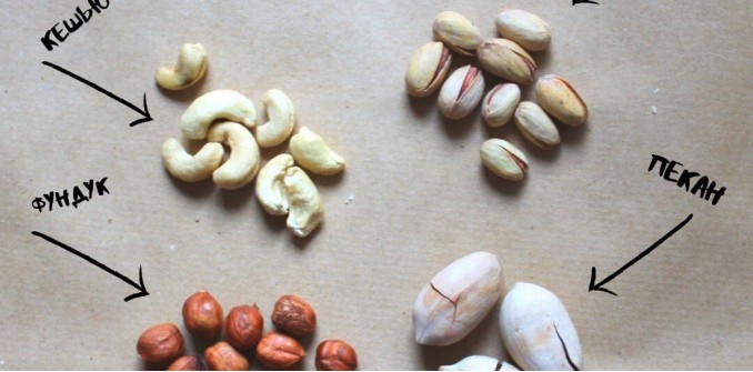 Горіхи - користь для нашого організму.