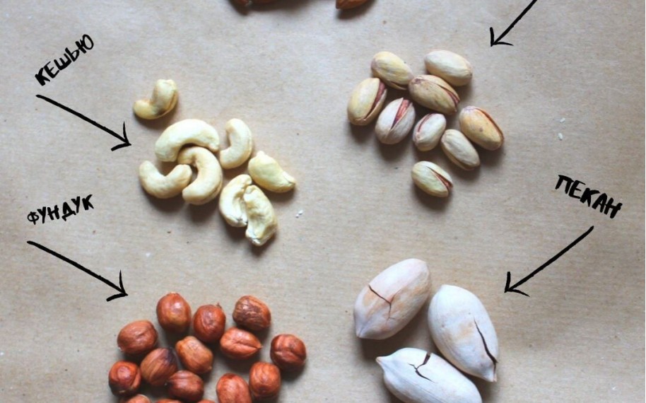 Горіхи - користь для нашого організму.