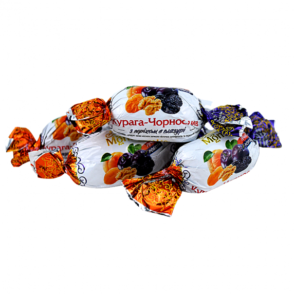 Цукерки Montio курага з чорносливом